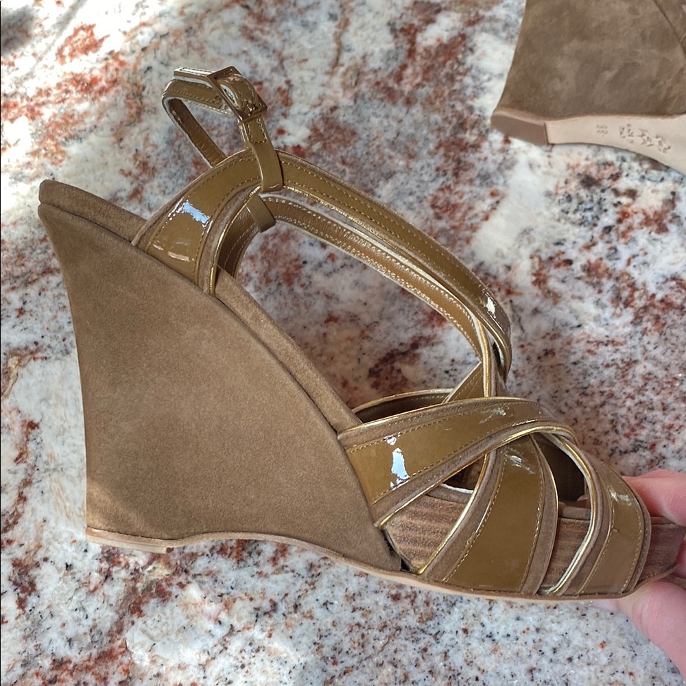 NIB Alejandro Ingelmo Wedge Sandals in size 6 - Picture 8 of 12